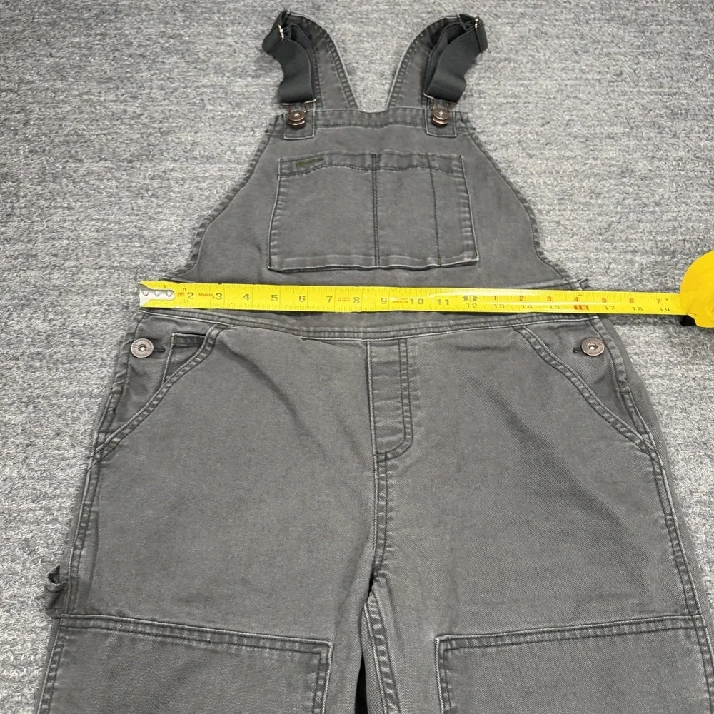REI Co-op Trailsmith Bib Overalls Women 4  Workwear Double Knee Canvas Garden